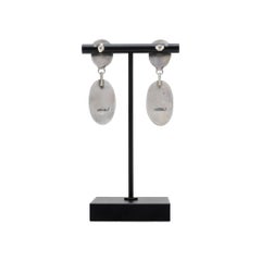 Navajo Turquoise and Sterling Silver Drop Earrings