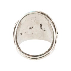 Navajo Turquoise and Sterling Silver Ring