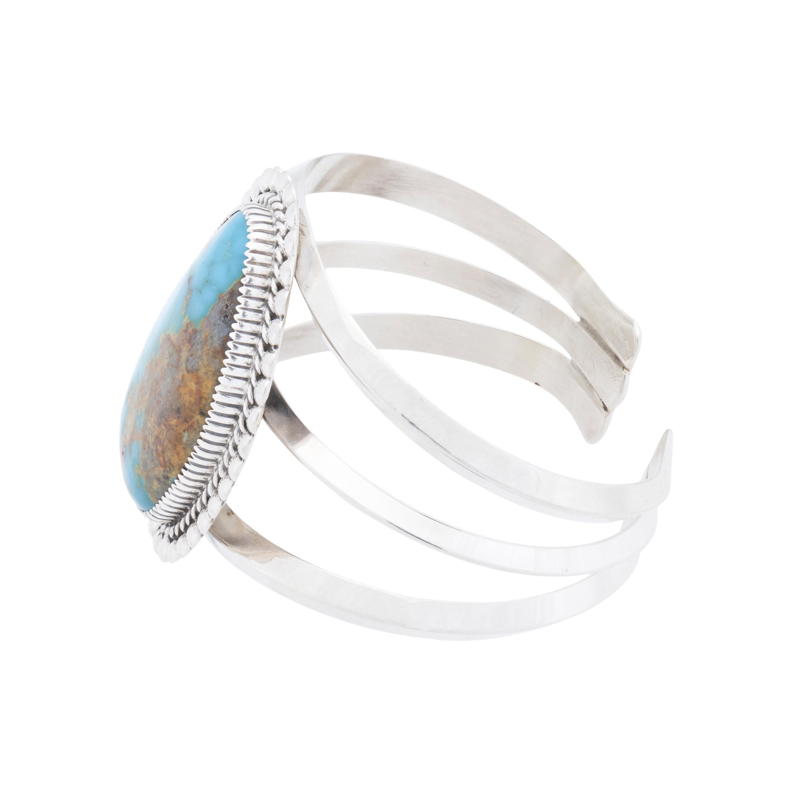 Nativo americano Bracciale in turchese Navajo in vendita