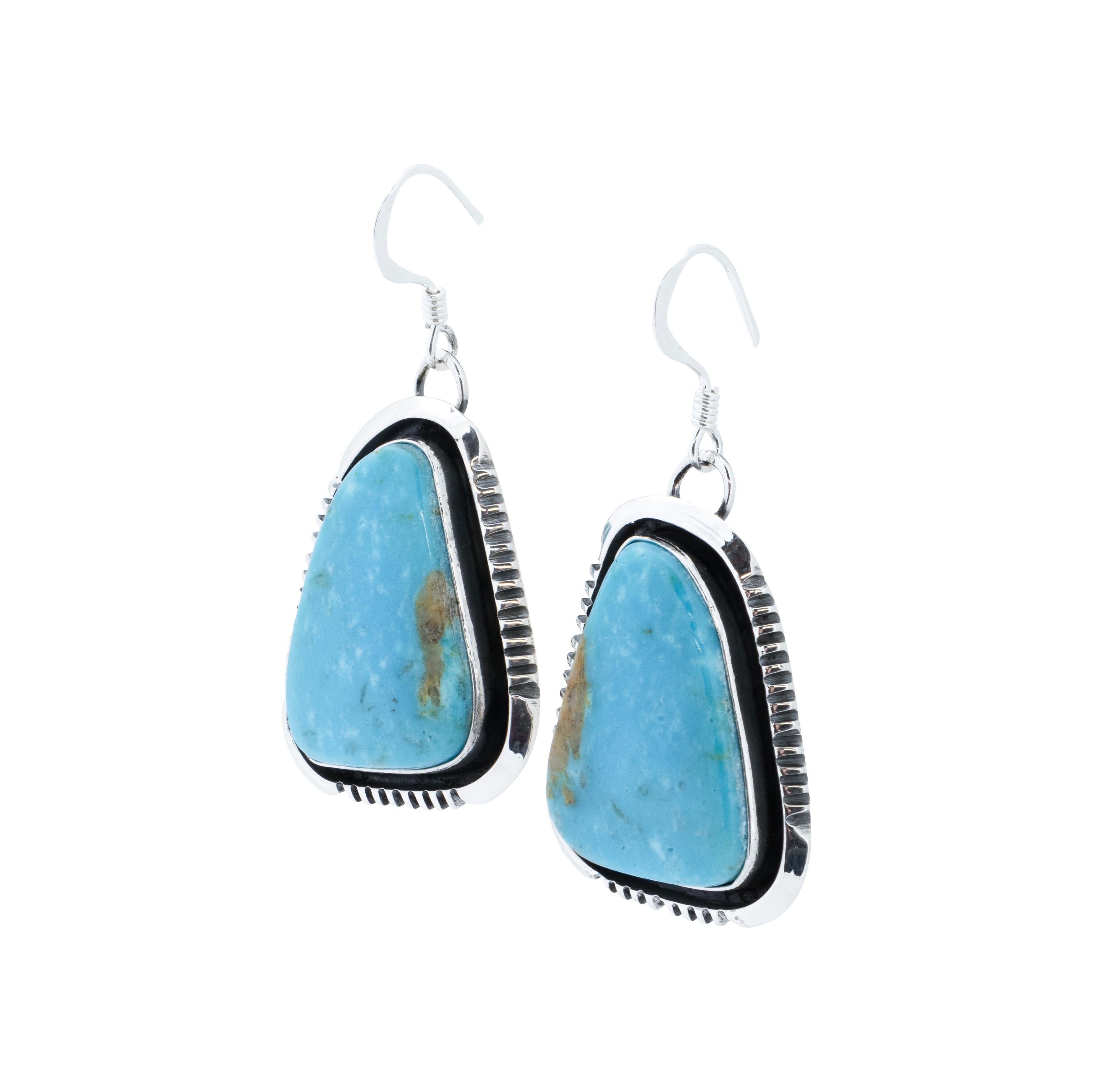 Nativo americano Orecchini in turchese Navajo in vendita