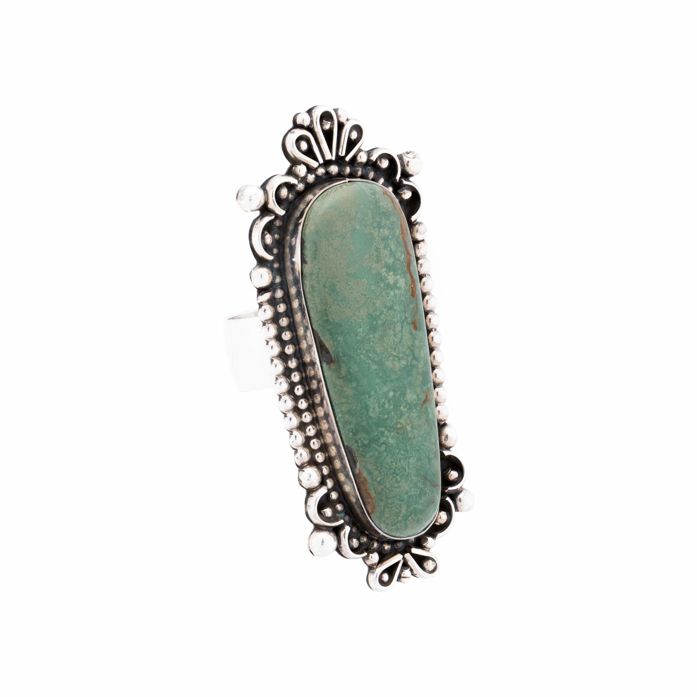 Native American Navajo Turquoise Ring For Sale