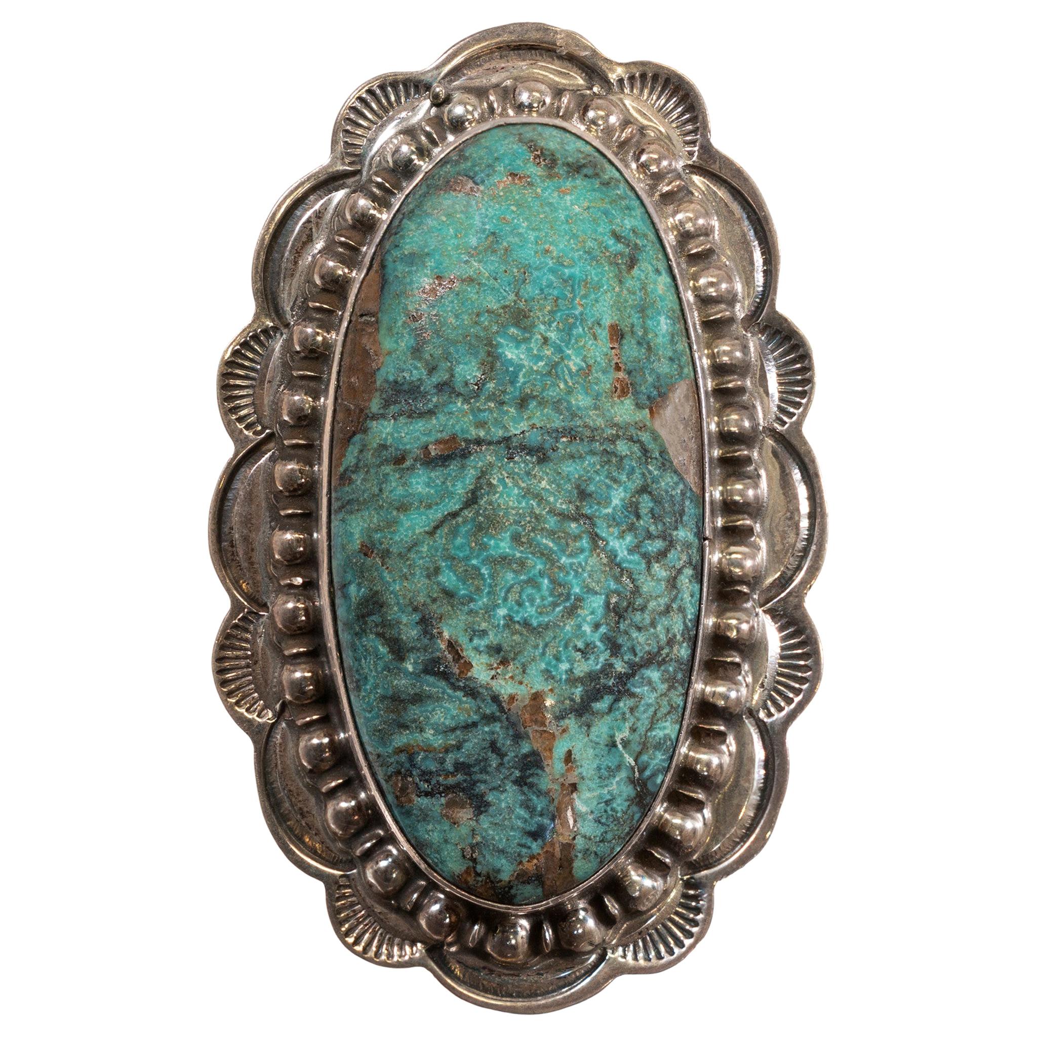 Navajo Turquoise Ring For Sale