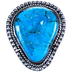 Retro Navajo Turquoise Ring