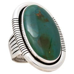 Used Navajo Turquoise Ring