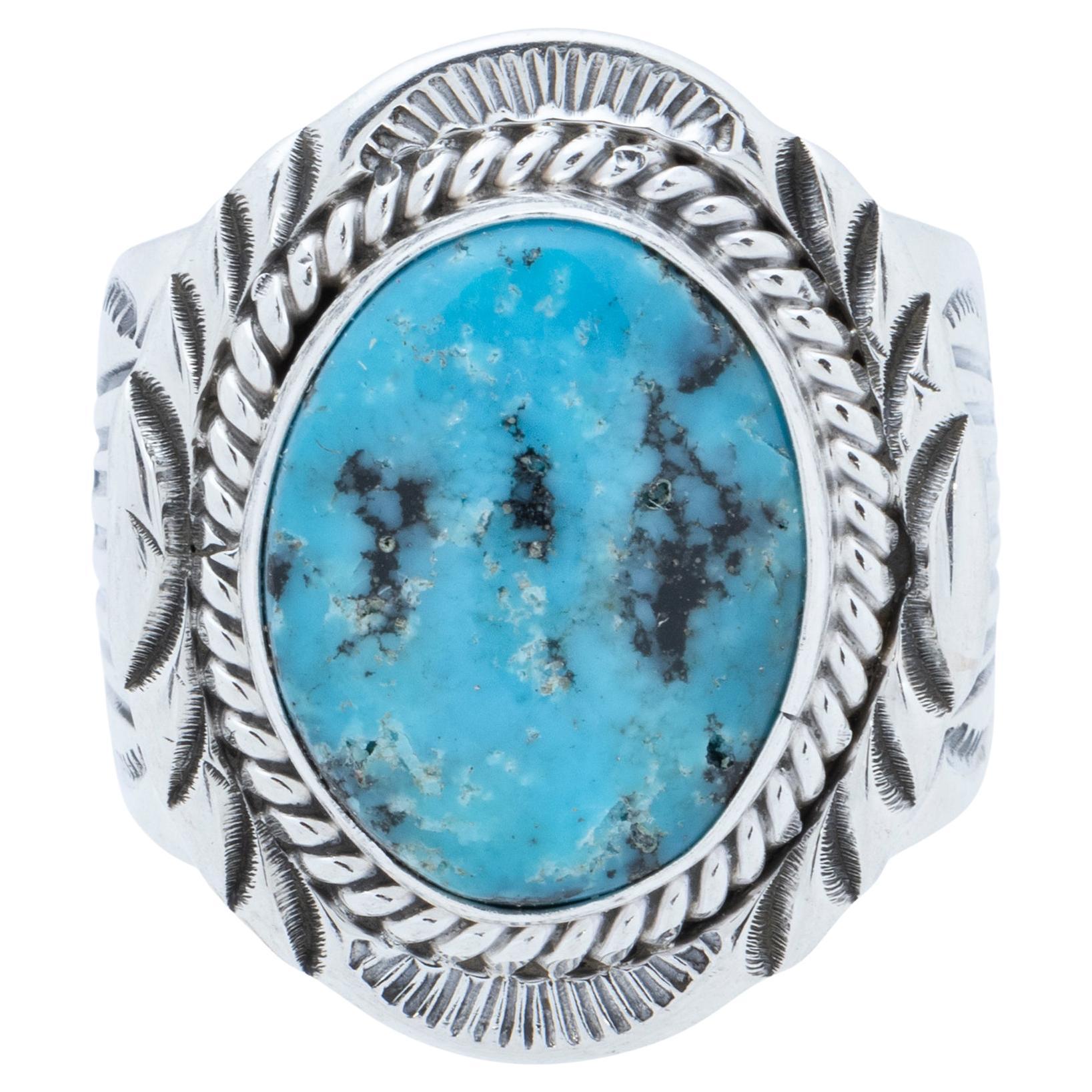 Navajo Turquoise Ring