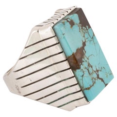 Anello in turchese navajo