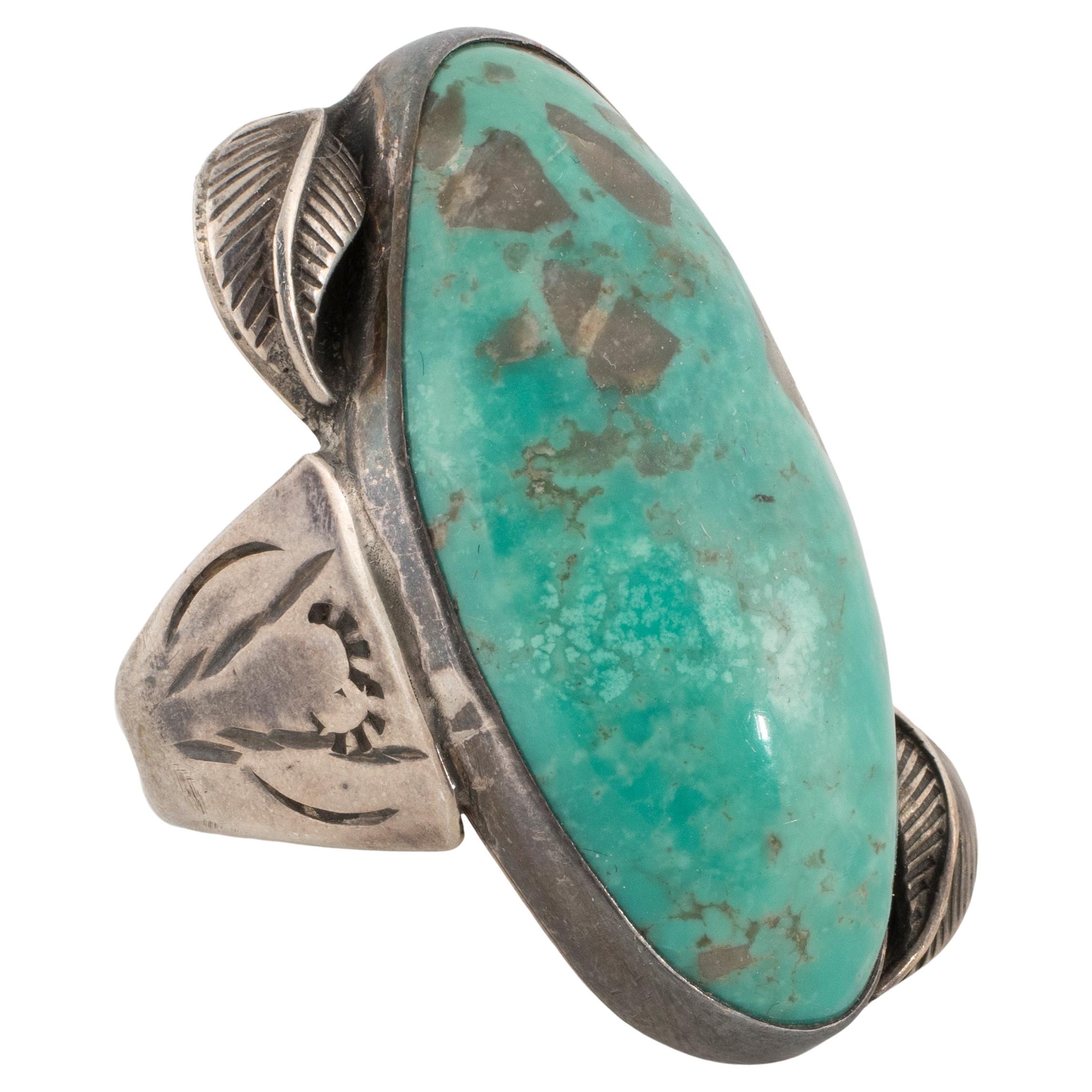 Anello in turchese navajo in vendita