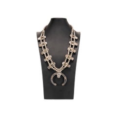 Navajo Turquoise Squash Blossom