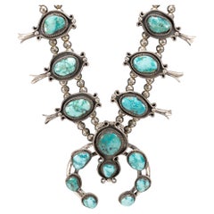 Navajo Turchese Fiore di Squash