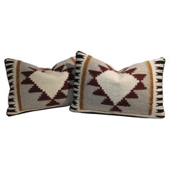Navajo Weaving Navajo Center Eye Dazzler Bolster Pillows