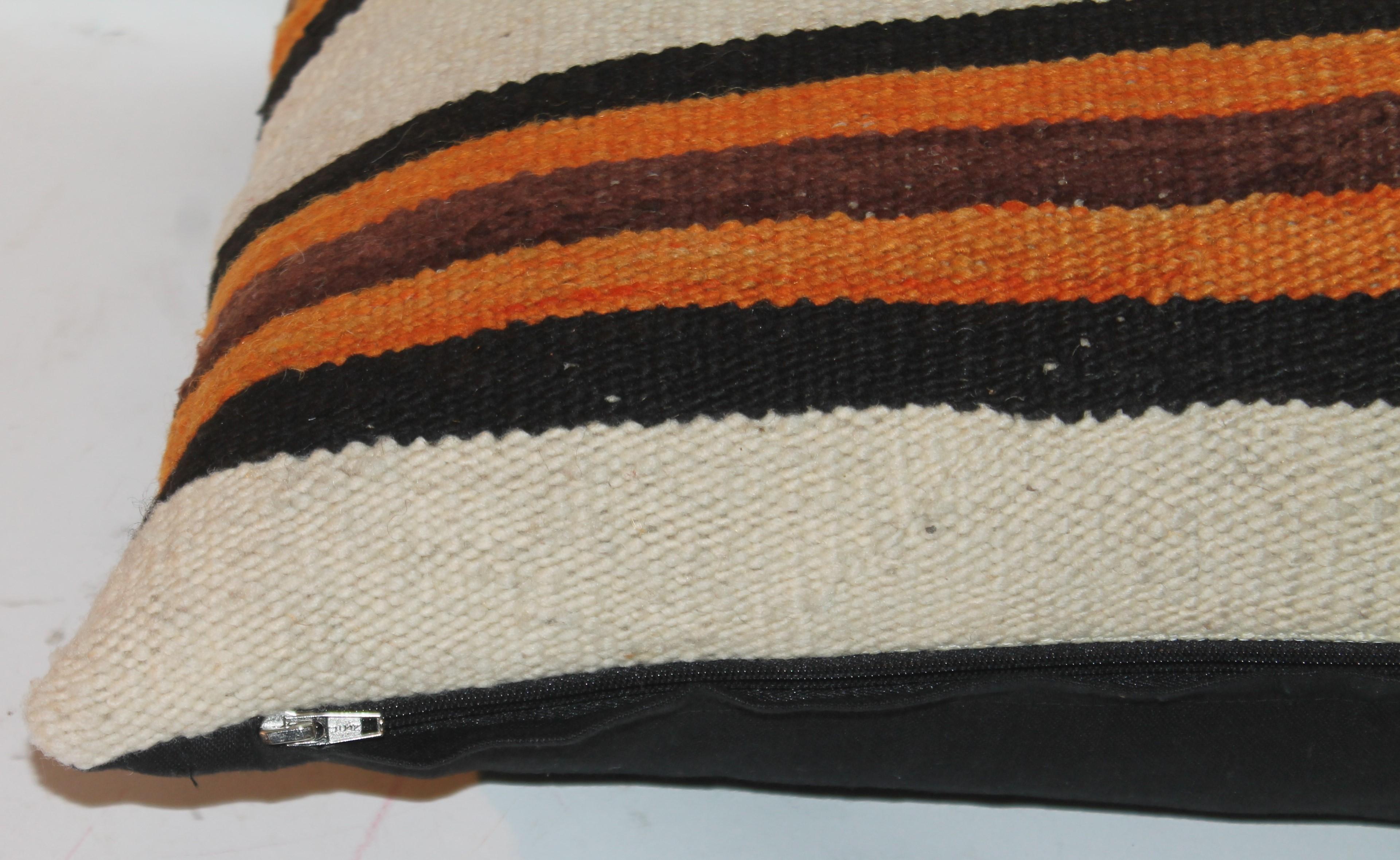 20th Century Navajo Weaving Pillow For Sale