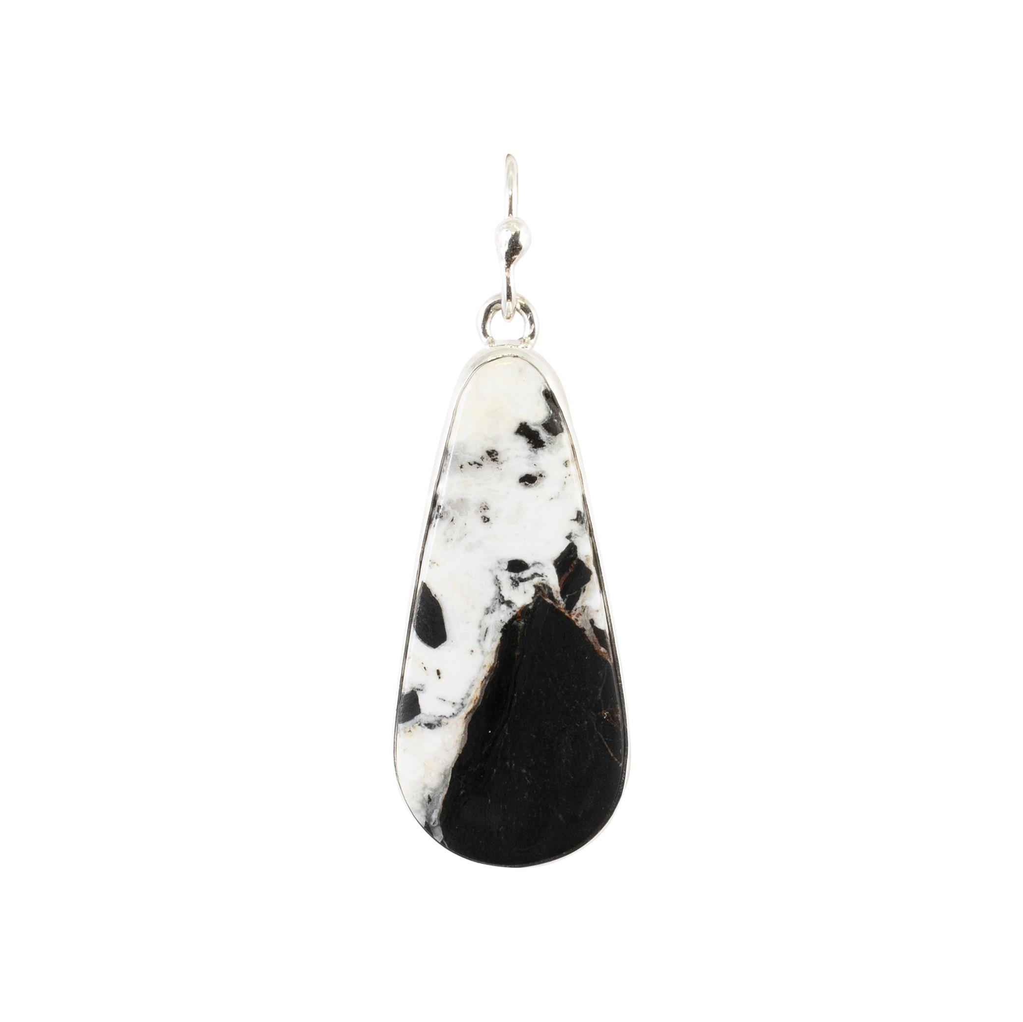 white buffalo earrings