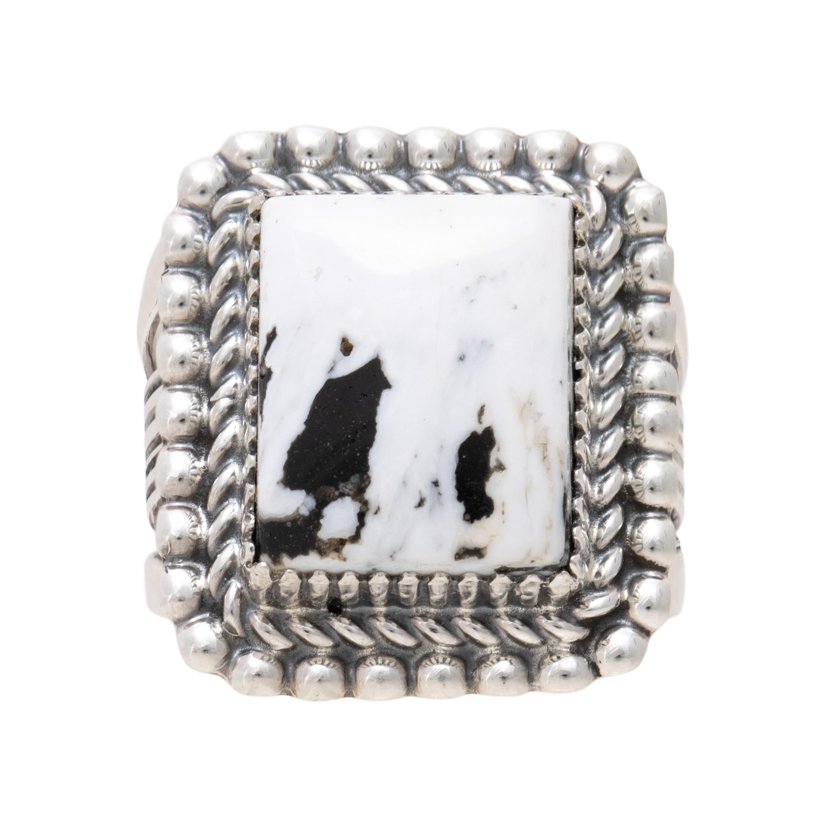 white buffalo ring