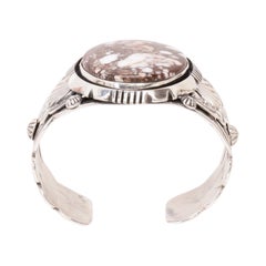 Navajo Wild Horse Turquoise Bracelet