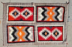 Navajo Woven Sampler Rug 1910-1920