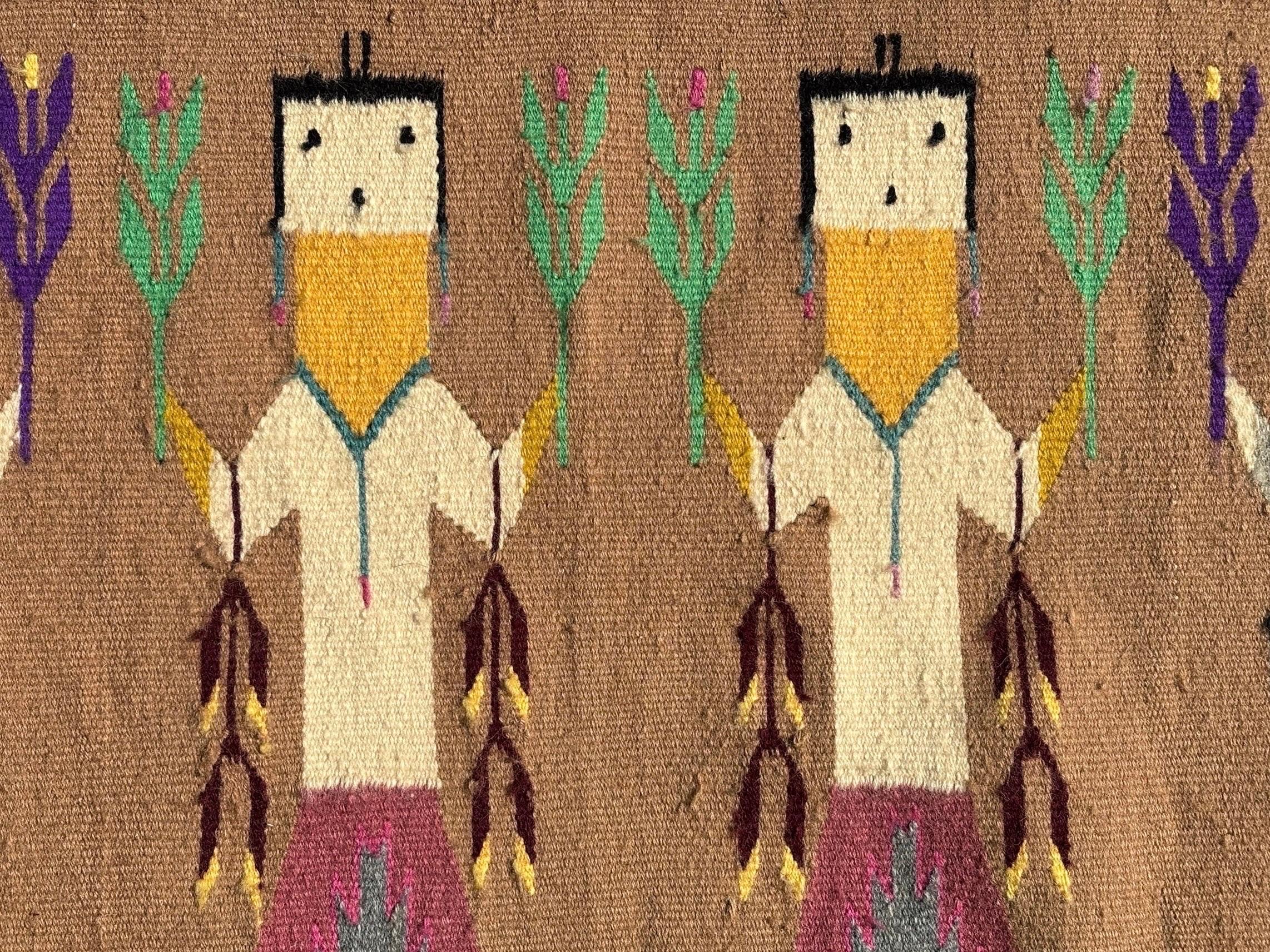Tribal Tapis de guérison Heal's Navajo en vente