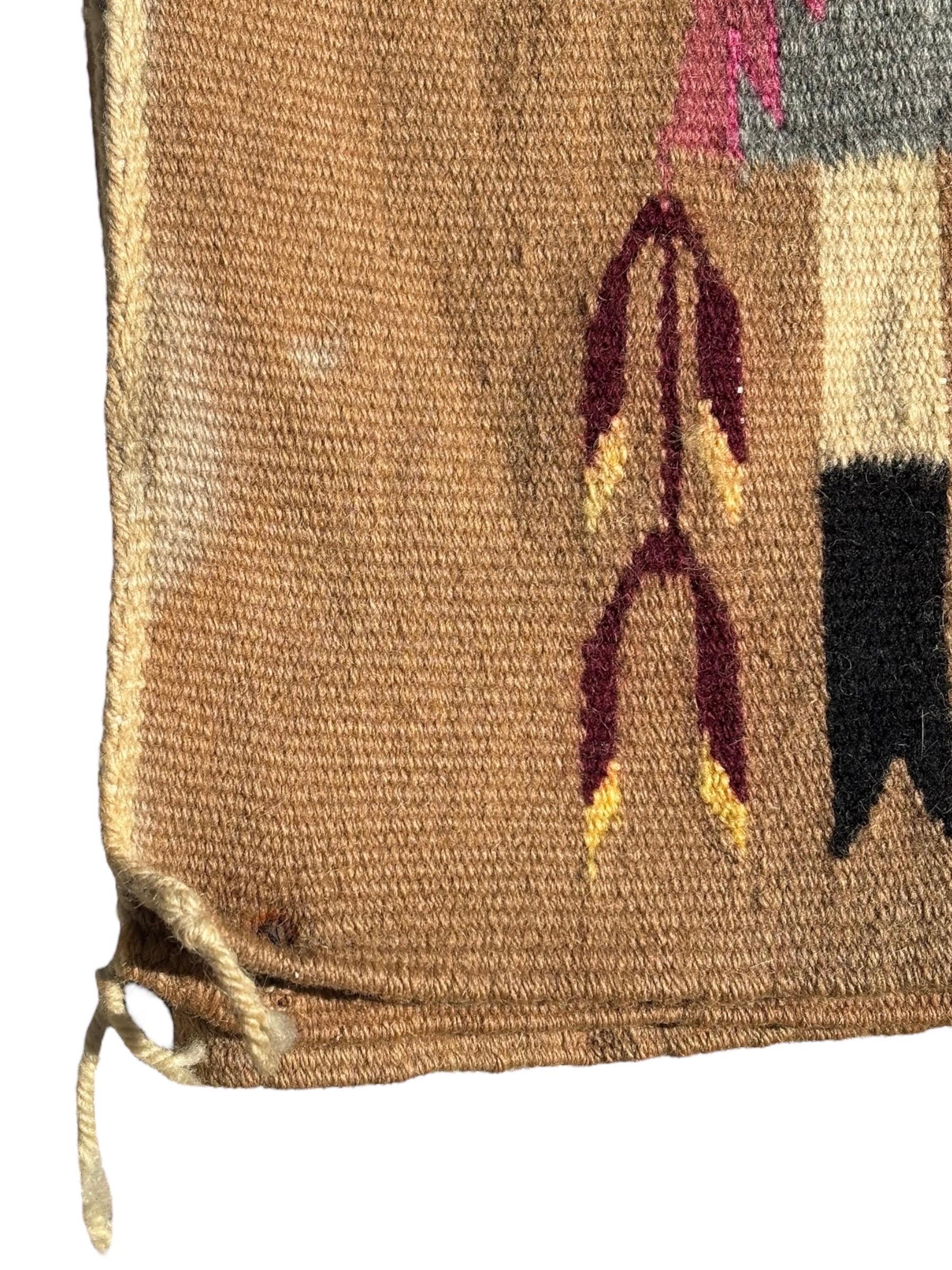 Tissage Tapis de guérison Heal's Navajo en vente