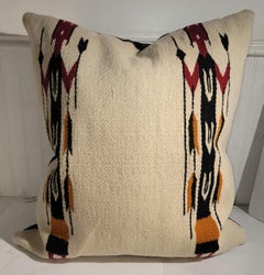 Navajo Yei Indian Weaving Pillows-Pair