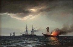 "Naval Engagement" by Carl Bille