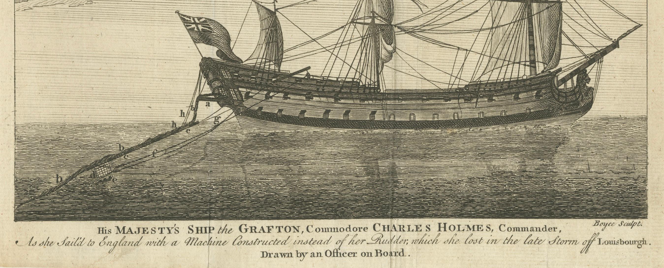 HMS Grafton was a British Royal Navy ship active during the 18th century. The ship’s history is part of the broader narrative of British naval operations during a period marked by colonial expansion, exploration, and frequent maritime conflicts,