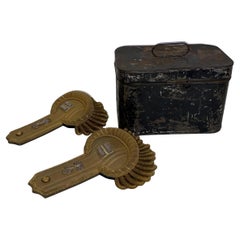Naval Officers Epaulets in Metal