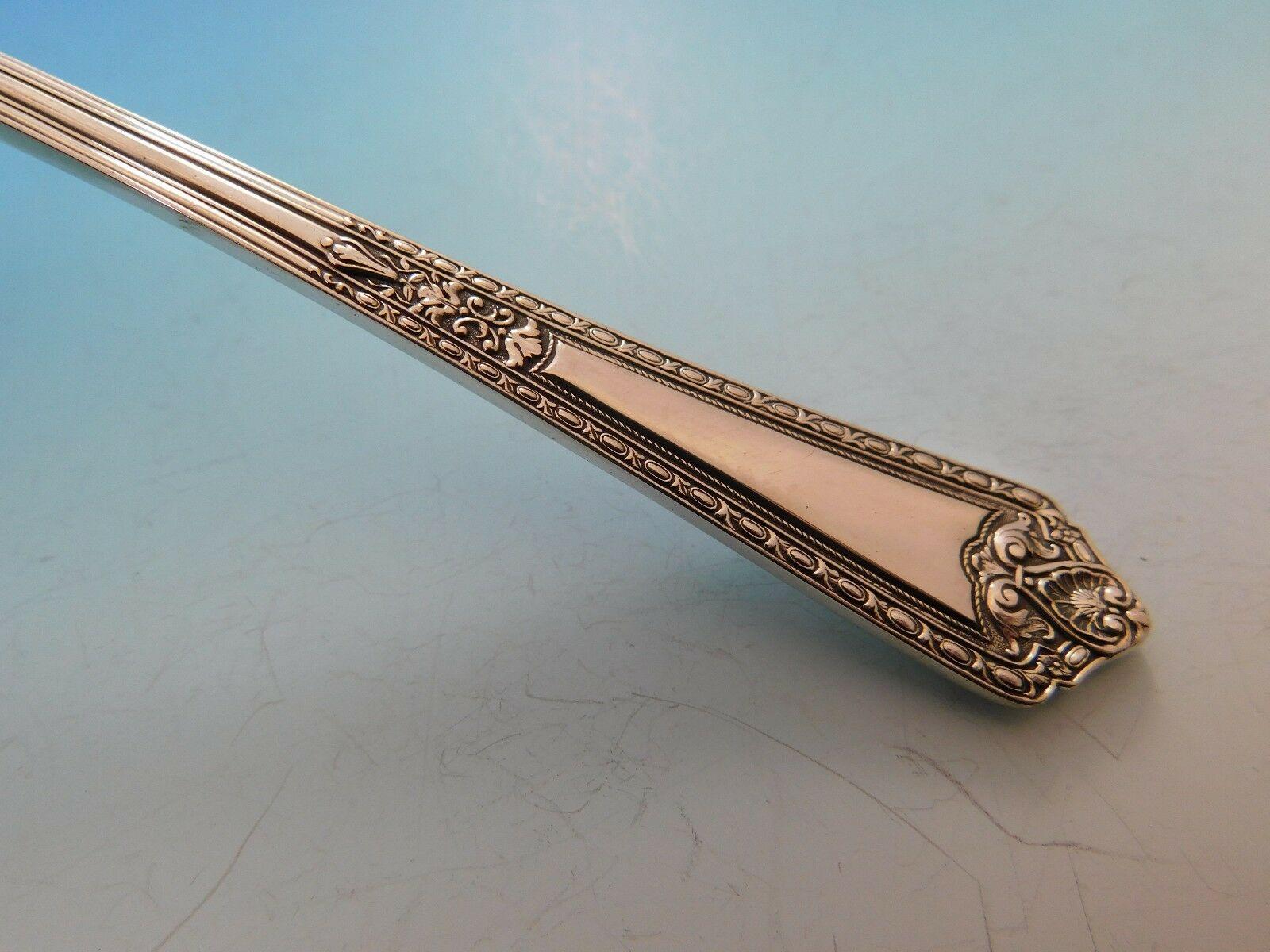 Navarre by Watson sterling silver flatware set - 26 Pieces. This set includes:

6 knives, 8 3/4