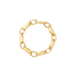 Nave Diamond and Ruby Chain Link Ring