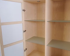 Naver Collection display cabinet model AK 1280 in ash by Nissen & Gehl for Aksel