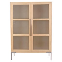 Naver Collection display cabinet model AK 1280 in ash by Nissen & Gehl for Aksel