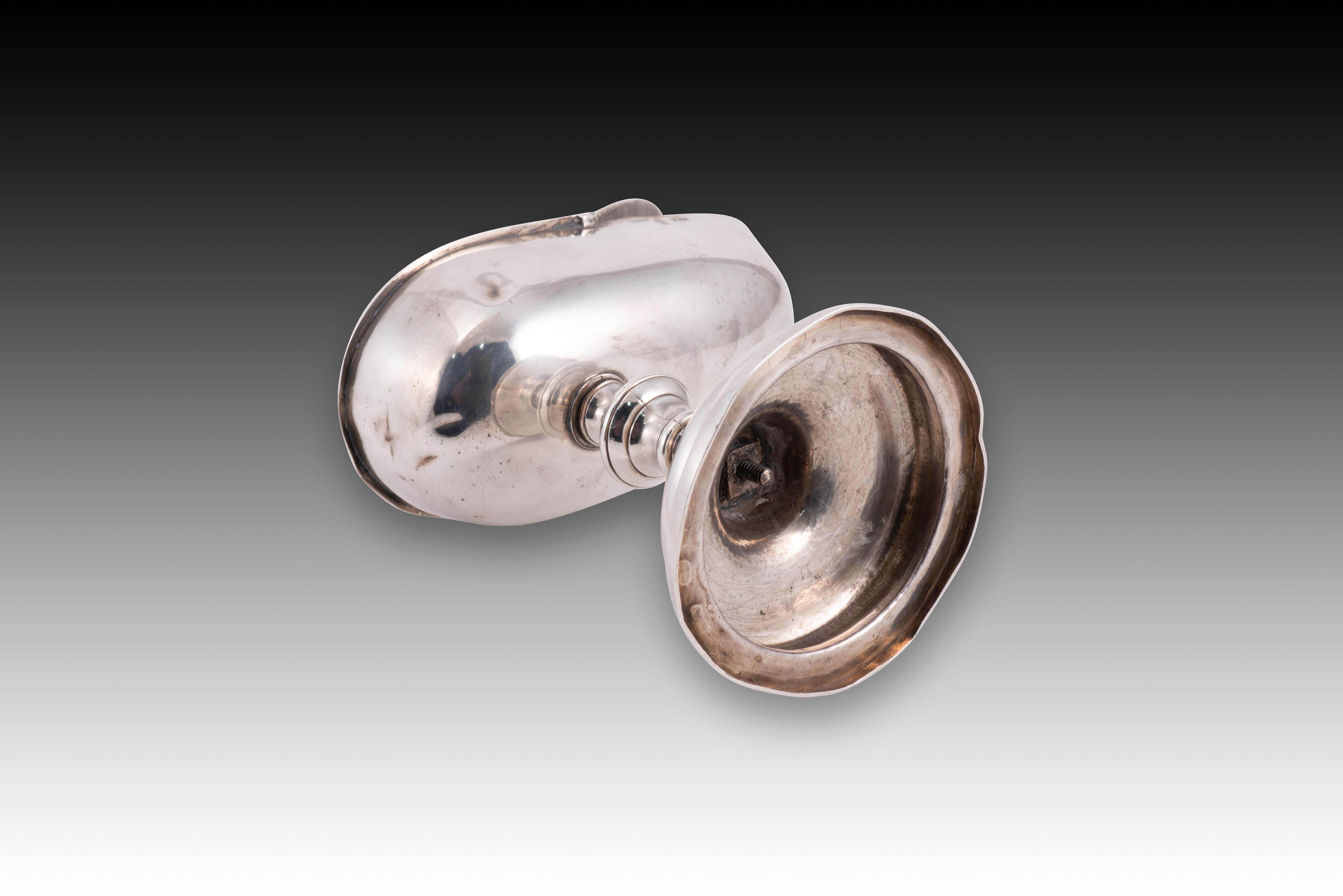Argento Naveta. Il colore è argento. Salamanca, Spagna, 1824-1850. in vendita