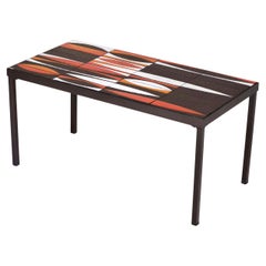 "Navette" Ceramic Coffee Table By Roger Capron