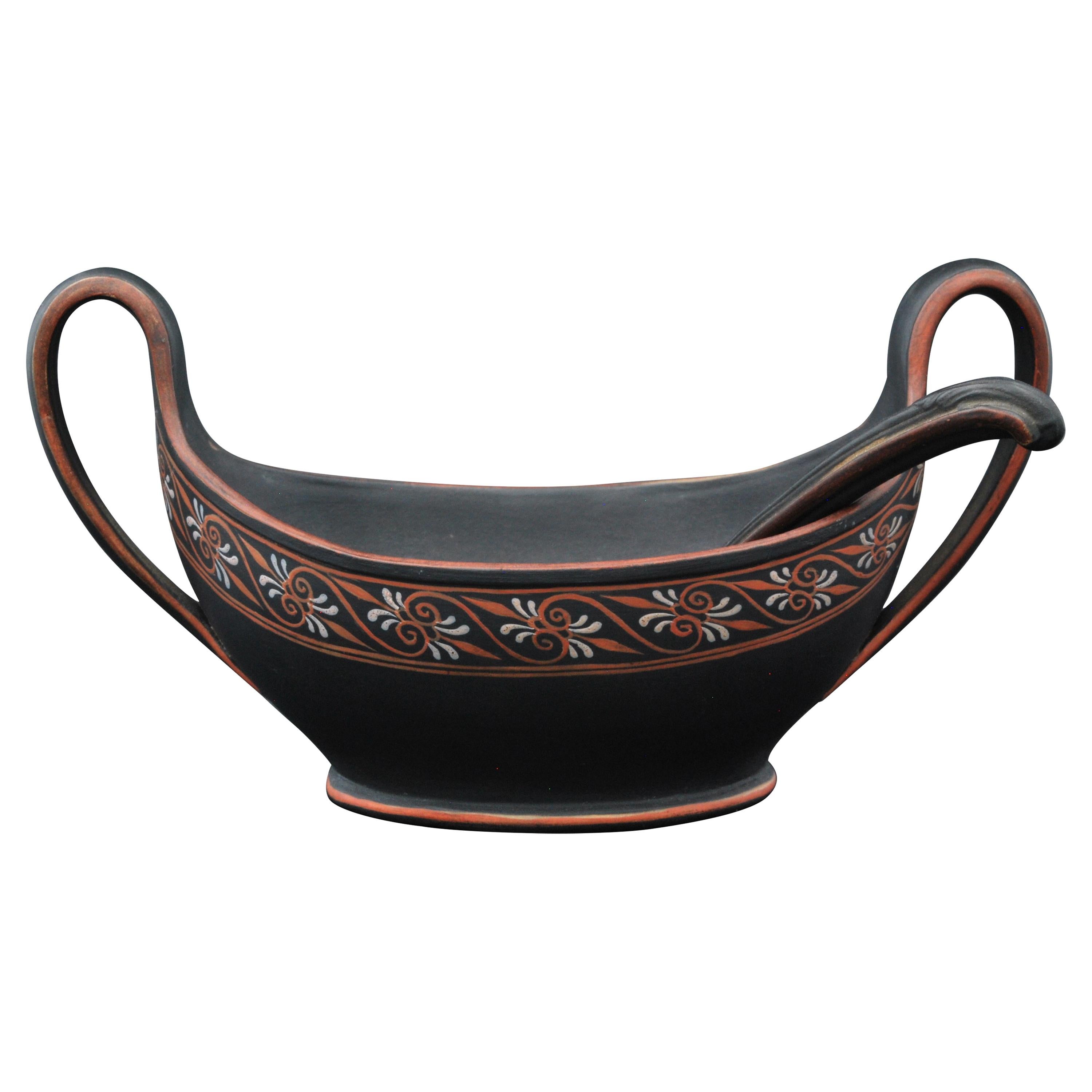 Navette, con cucharón, Wedgwood, C1790