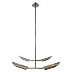 Navis Pendant - patinated brass