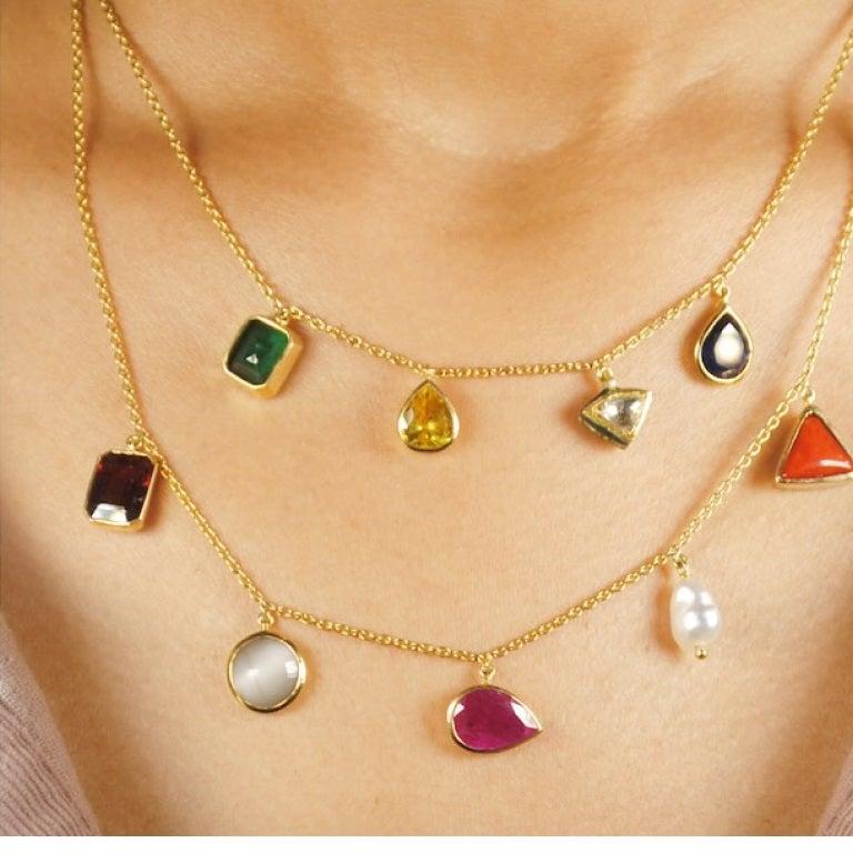 Sun - Ruby
Moon - Pearl
Mercury - Emerald
Mars - Coral
Venus - Diamonds
Jupiter - Yellow sapphire
Saturn - Blue sapphire
Rahu -  Hessonite
Ketu - Cat's Eye


18KT GOLD, DIAMONS, COLOUR STONES

  a a a a  a a a   a a a a  a a a a a  a a a a  a a a a