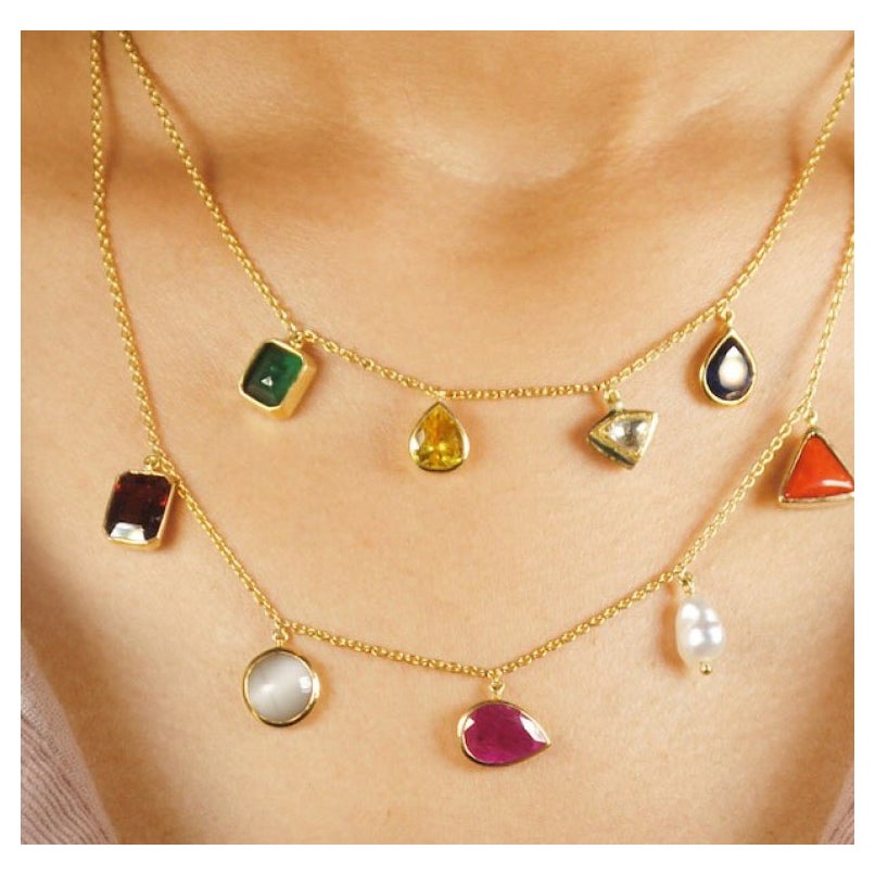Navratna Charm Chain