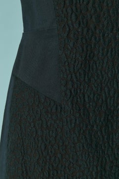 Abito da cocktail blu e nero JC DE CASTELBAJAC