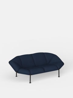 Navy Blue Atlas 2 Seater Sofa by Kann Design