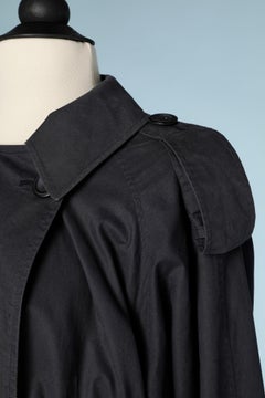 Navy blue cotton trench-coat Burberrys Prorsum