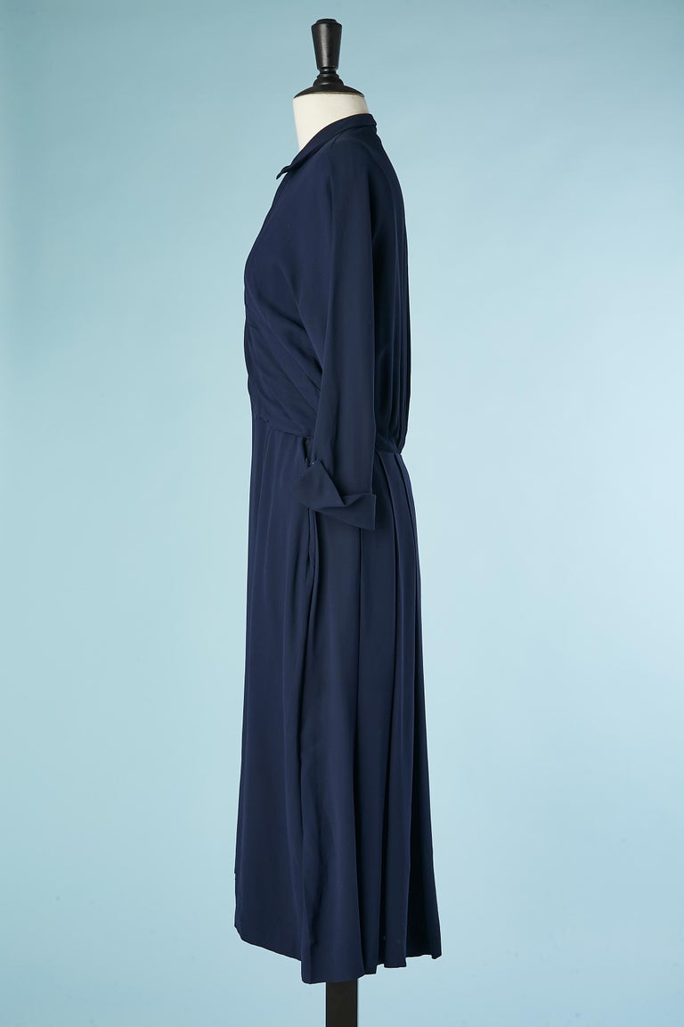 jeanne lanvin blue dress $5290 NEW Lanvin One Shoulder Long Dress Maxi Ice Blue Silk Viscose Gown 36
