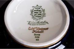 Navy Blue Echt Kobalt Vase