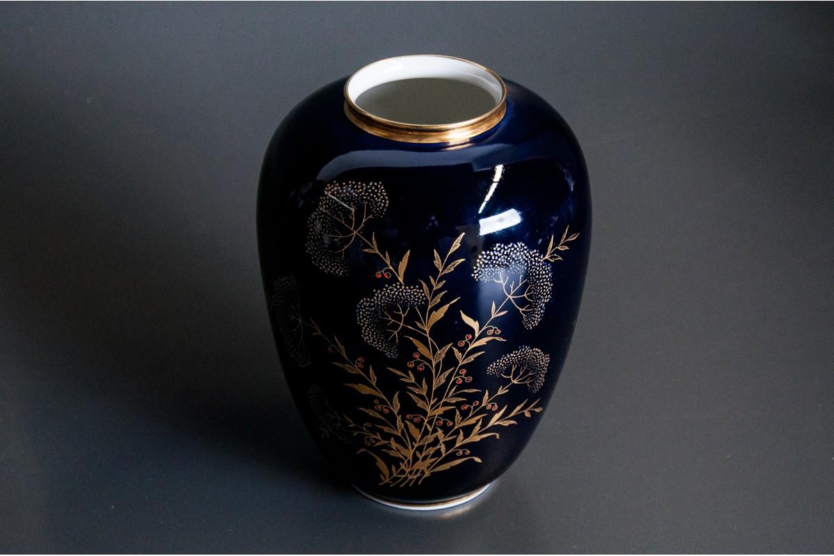 echt weimar kobalt vase