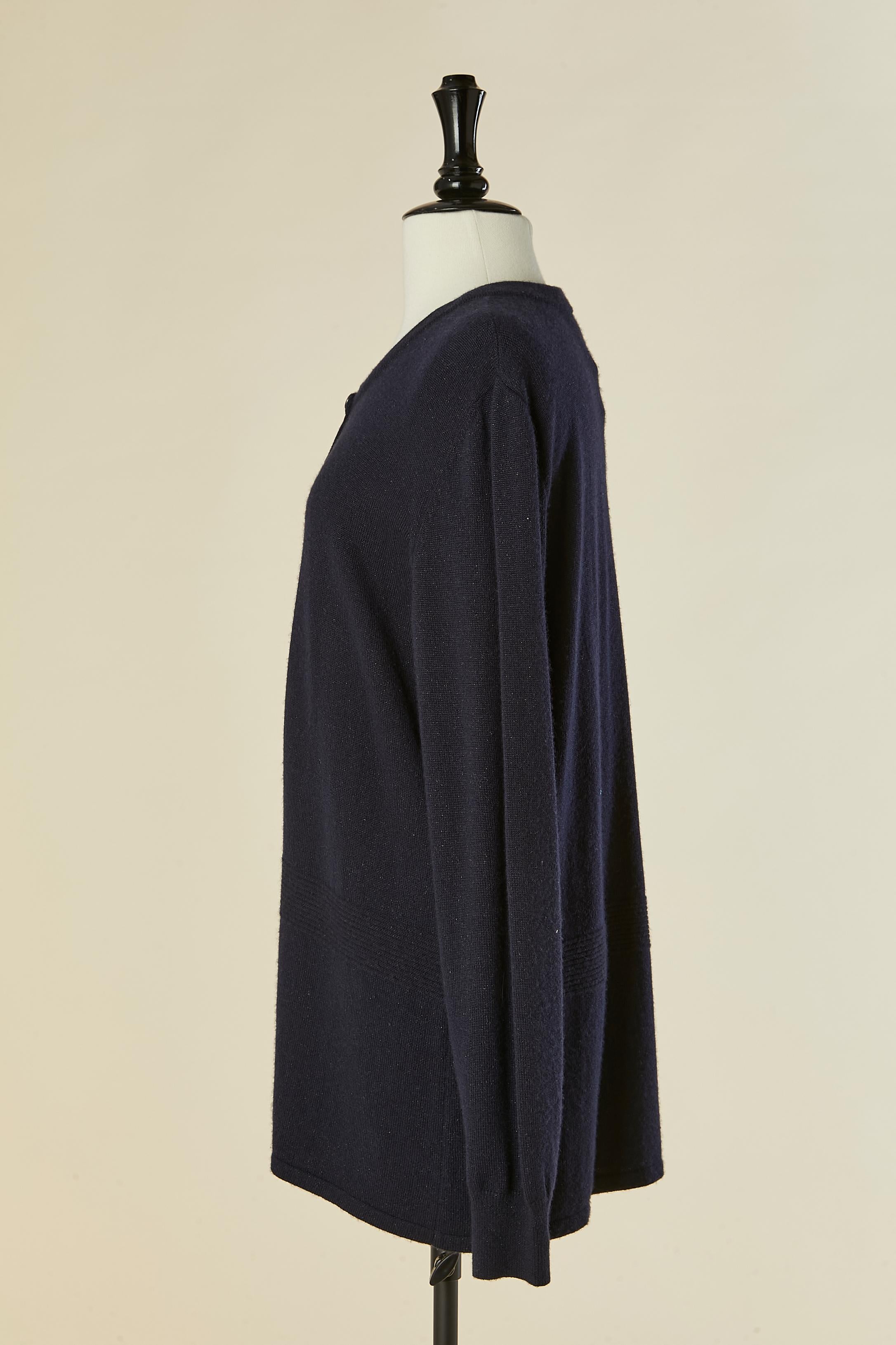 De las mujeres Jersey azul marino CHANEL en venta