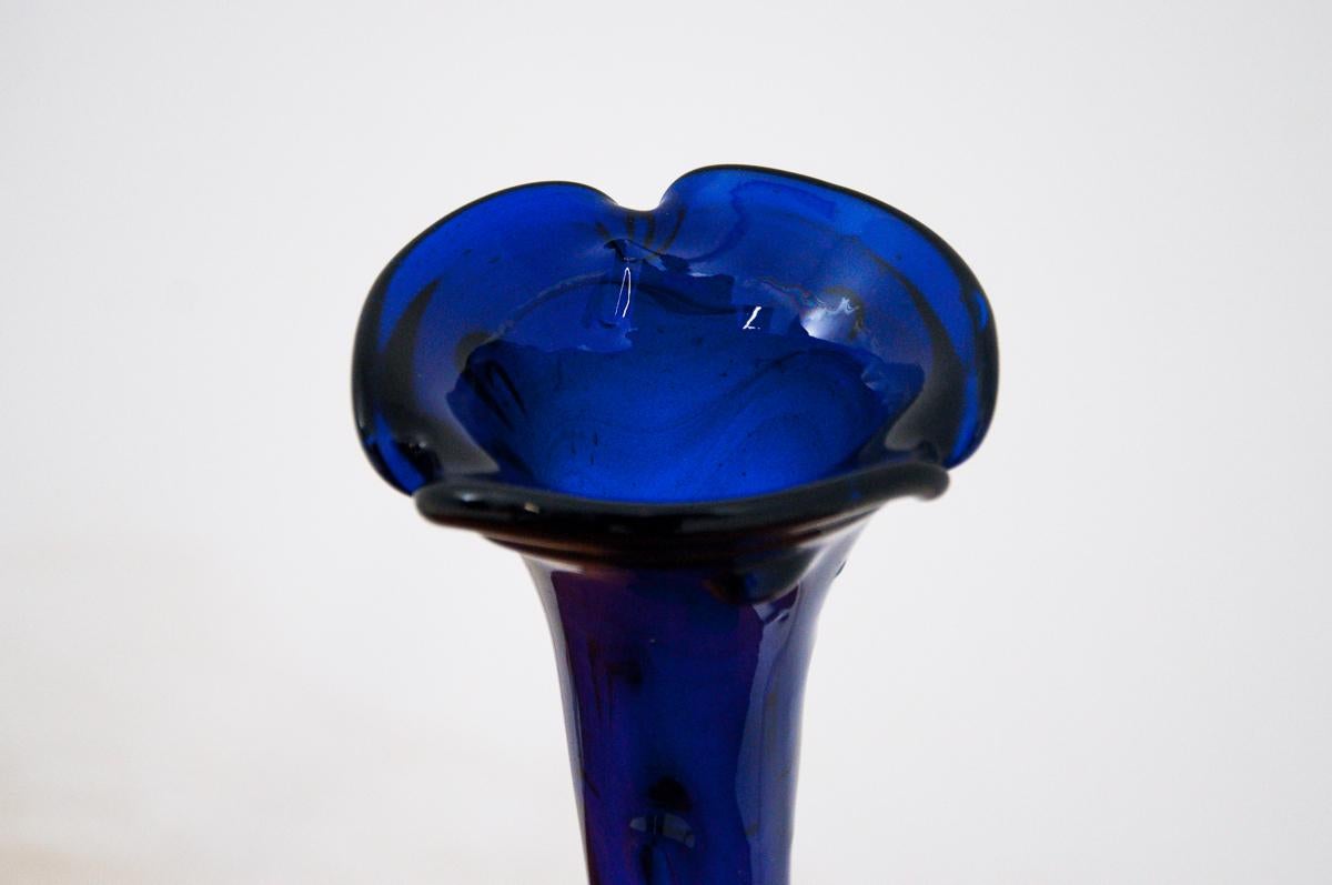 blue vintage vases