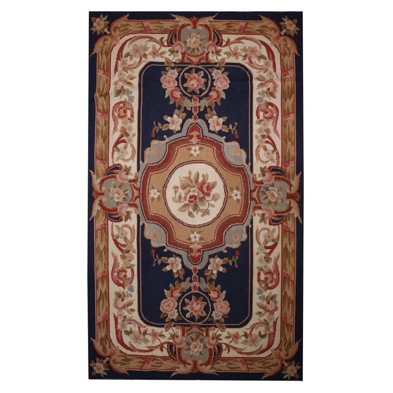 Brown And Blue Aubusson Rug 9 For, Qvc Area Rugs Royal Palace