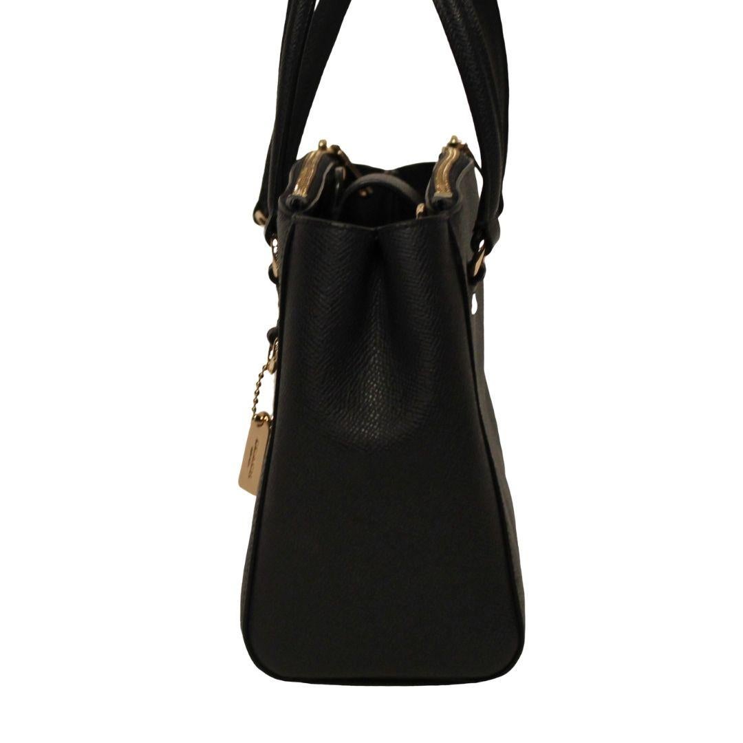 Black Navy COACH NY Handbag For Sale