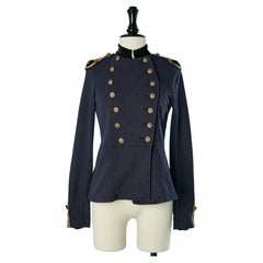 Navy cotton double-breasted officer jacket Ralph Lauren Denim & Supply