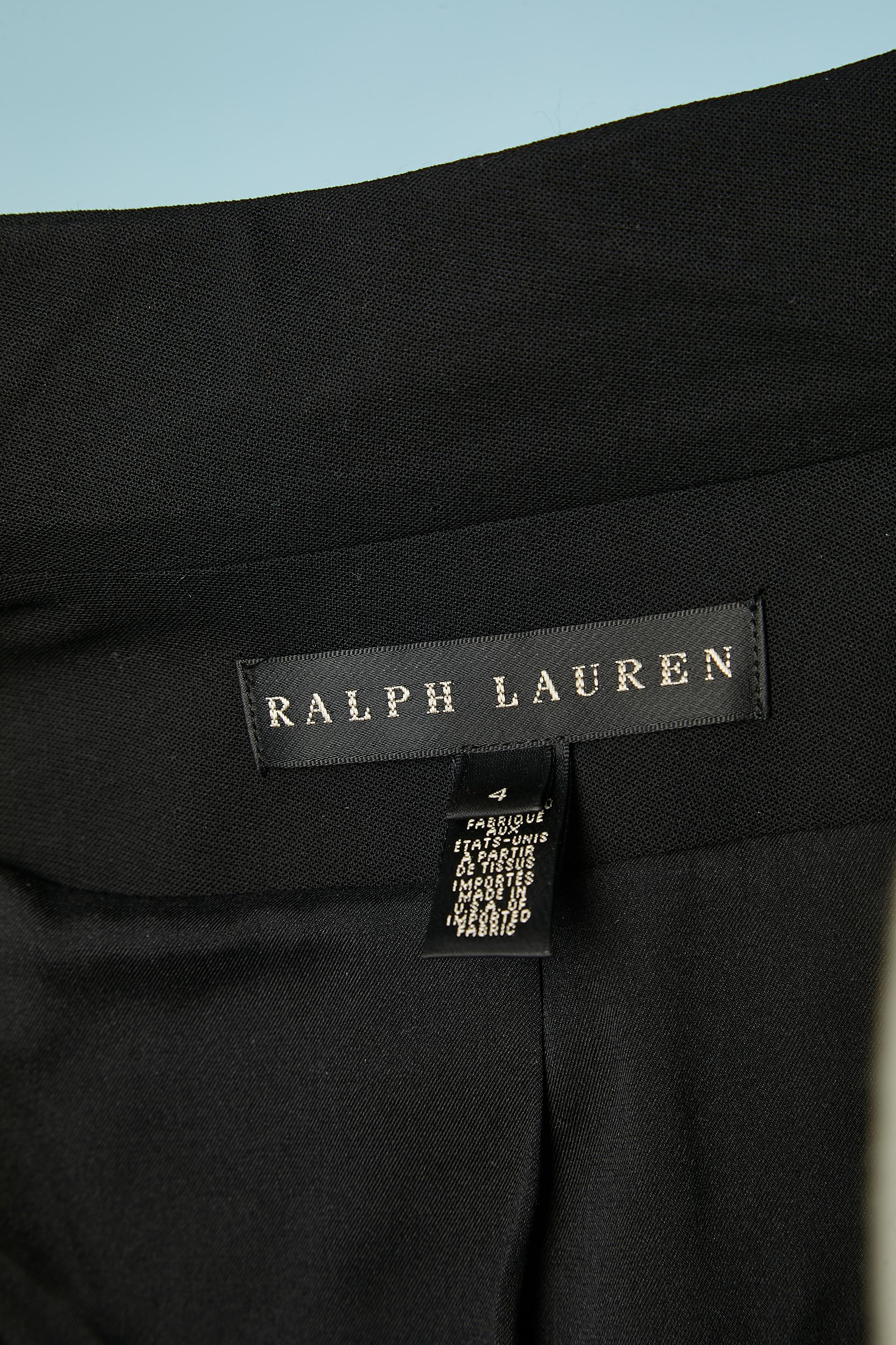 Navy double-breasted officier style jacket Ralph Lauren  For Sale 1