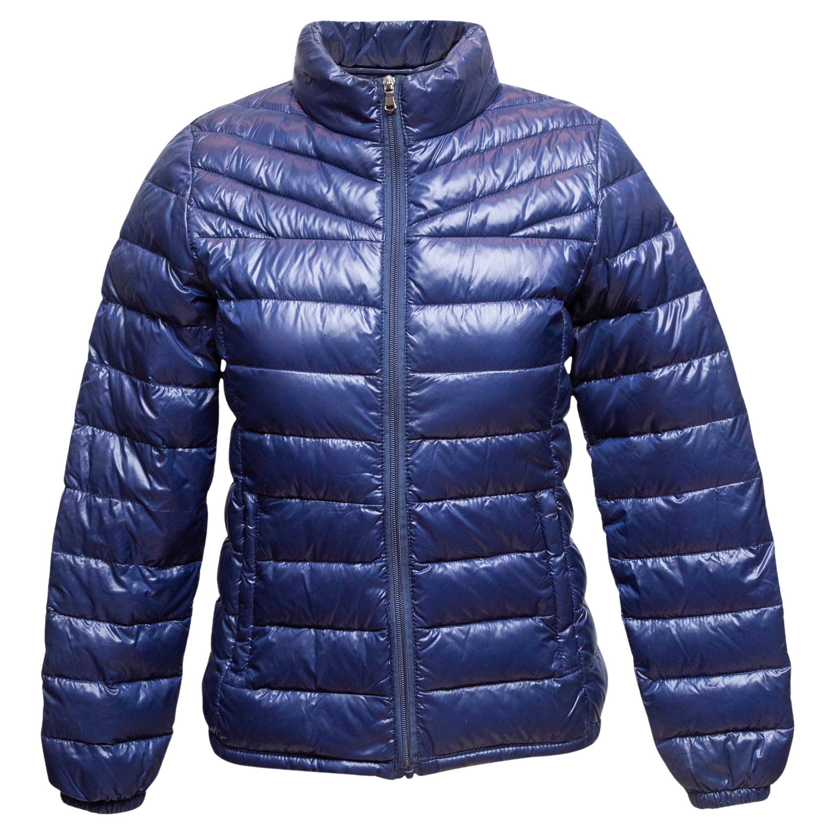 Navy Moncler Down Puffer Jacket