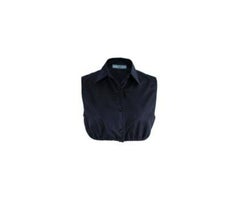 Navy Re- Nylon Top And Skirt Set