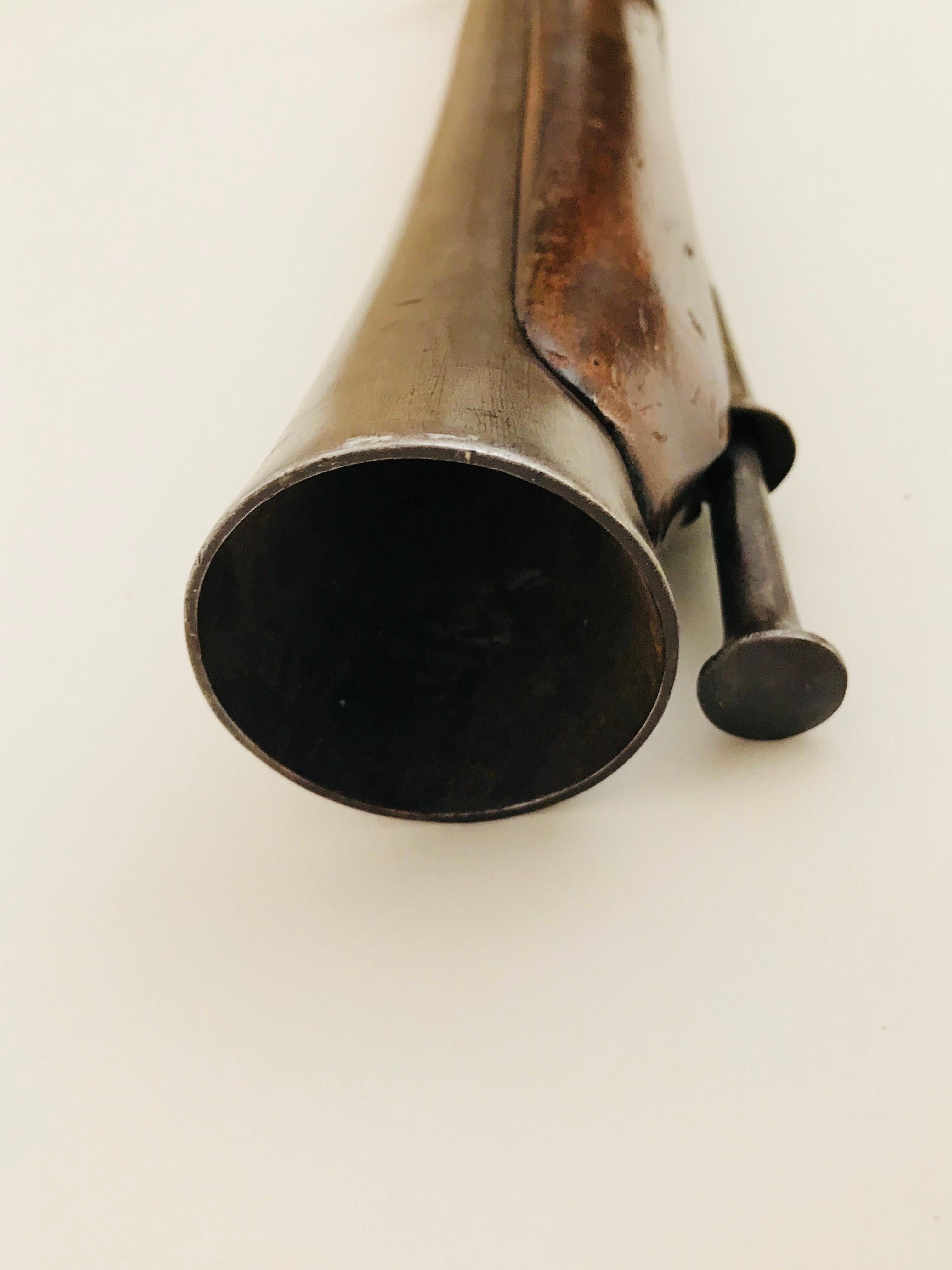 Hand-Carved Navy Trombon 
